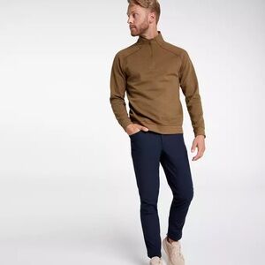 NWT VRST men's recharge pebble fleece 1/4 zip Jacket